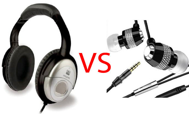 Earphones Vs Headphones­ - Which Style is Best for You? 