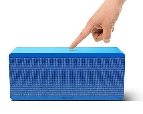 Blue sales bluetooth speaker