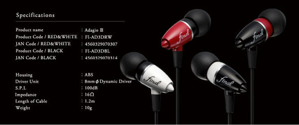 Modern Earphones - Adagio III