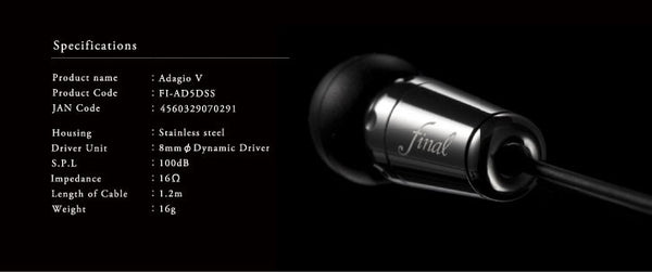 Modern Earphones - Adagio V