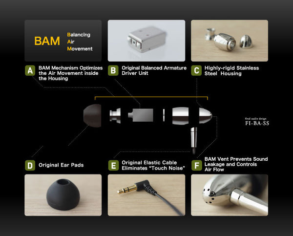 Luxury Earphones - BA-SS