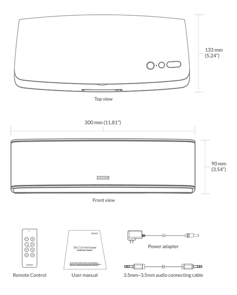 Modern Bluetooth Speaker - Bric Connect