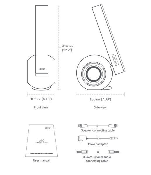 Modern Bluetooth Desktop Speaker - Exclaim