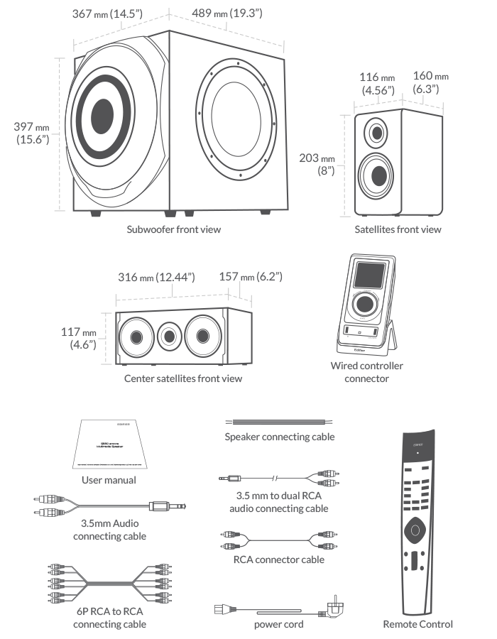 Modern Home Theater Speaker S760D Modern Speakers