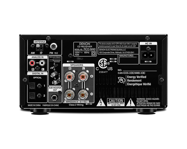 Modern Hi-Fi Home Speaker System - M40