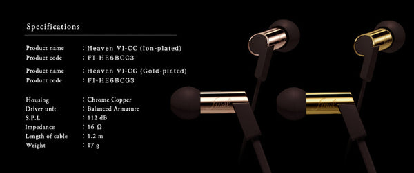 Modern Earphones - Heaven VI